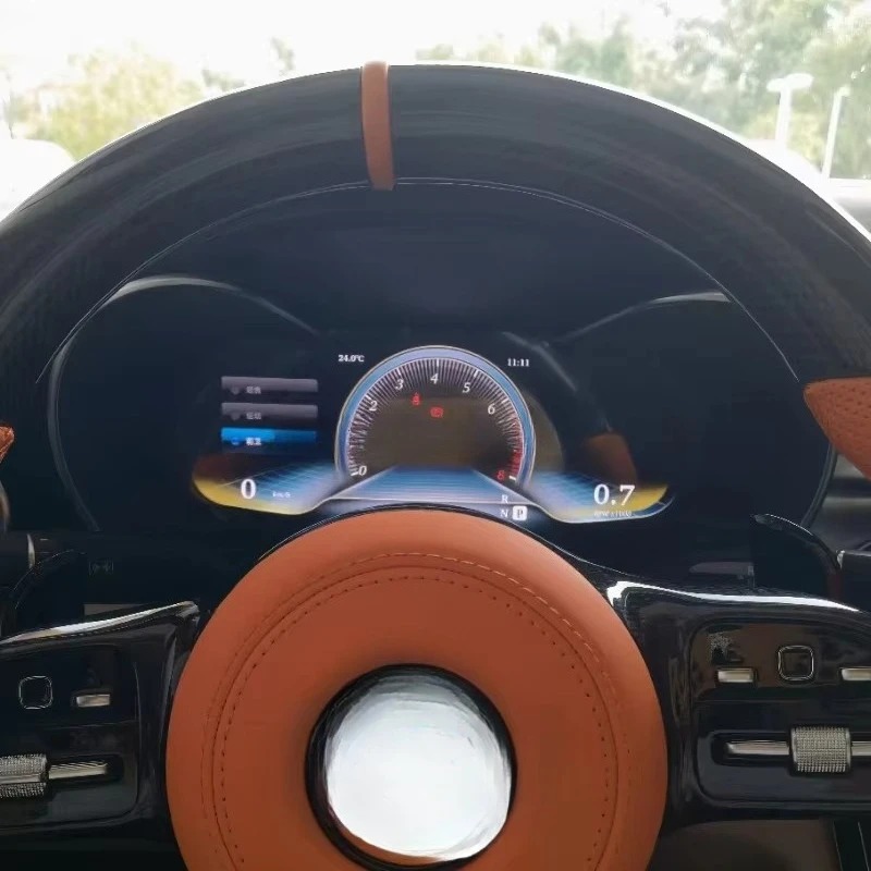 LCD Linux System Digital Dashboard Cluster Car Instrument Panel for  C GLC Class W205 X253 GLC300 NTG5.0